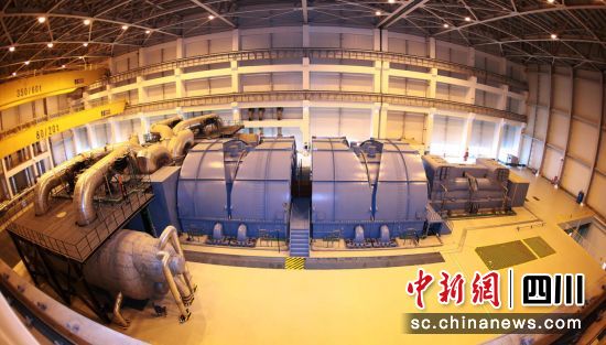 “華龍一號”全球首堆示范工程福清核電汽輪發(fā)電機組。東方電氣 供圖