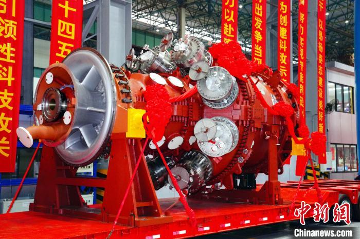 F級(jí)50MW重型燃機(jī)?！|方汽輪機(jī)有限公司供圖